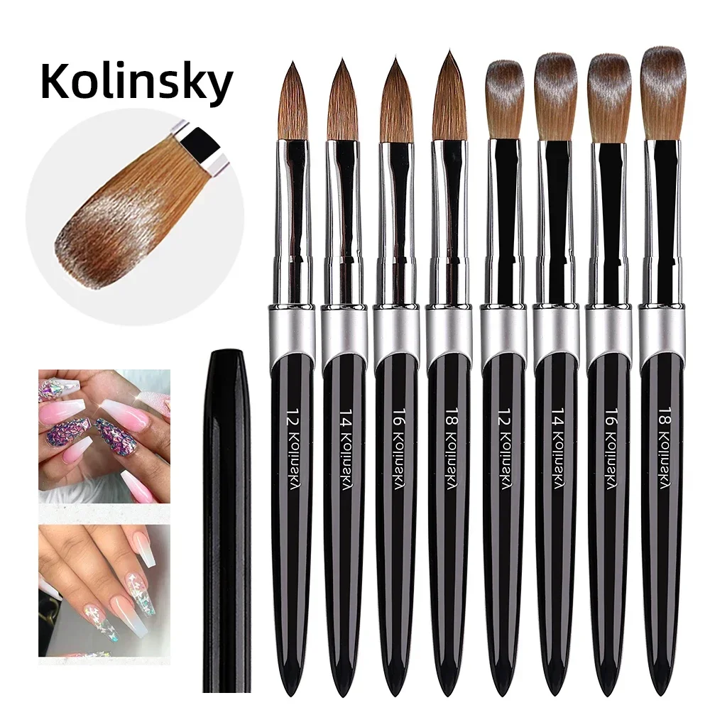 Nail Art Brushes Kolinsky Hair Nail Brush
