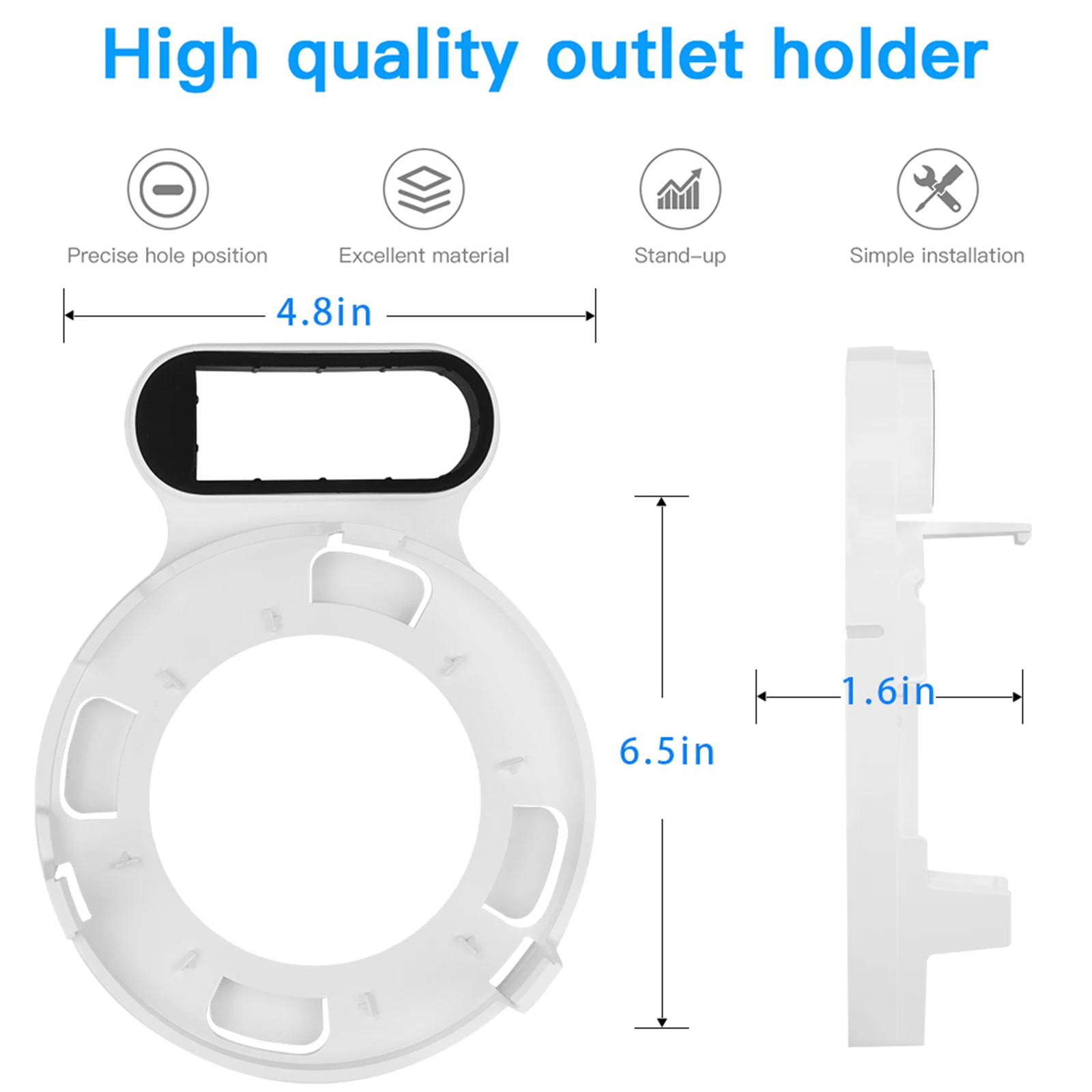 Security Wall Mount Bracket Security Camera Bracket Security Camera Mount Wall Mount for TP-Link Deco M5 Whole Home Mesh WiFi System Sturdy Bracket Holder Space Saving TP-Link Router Holder
