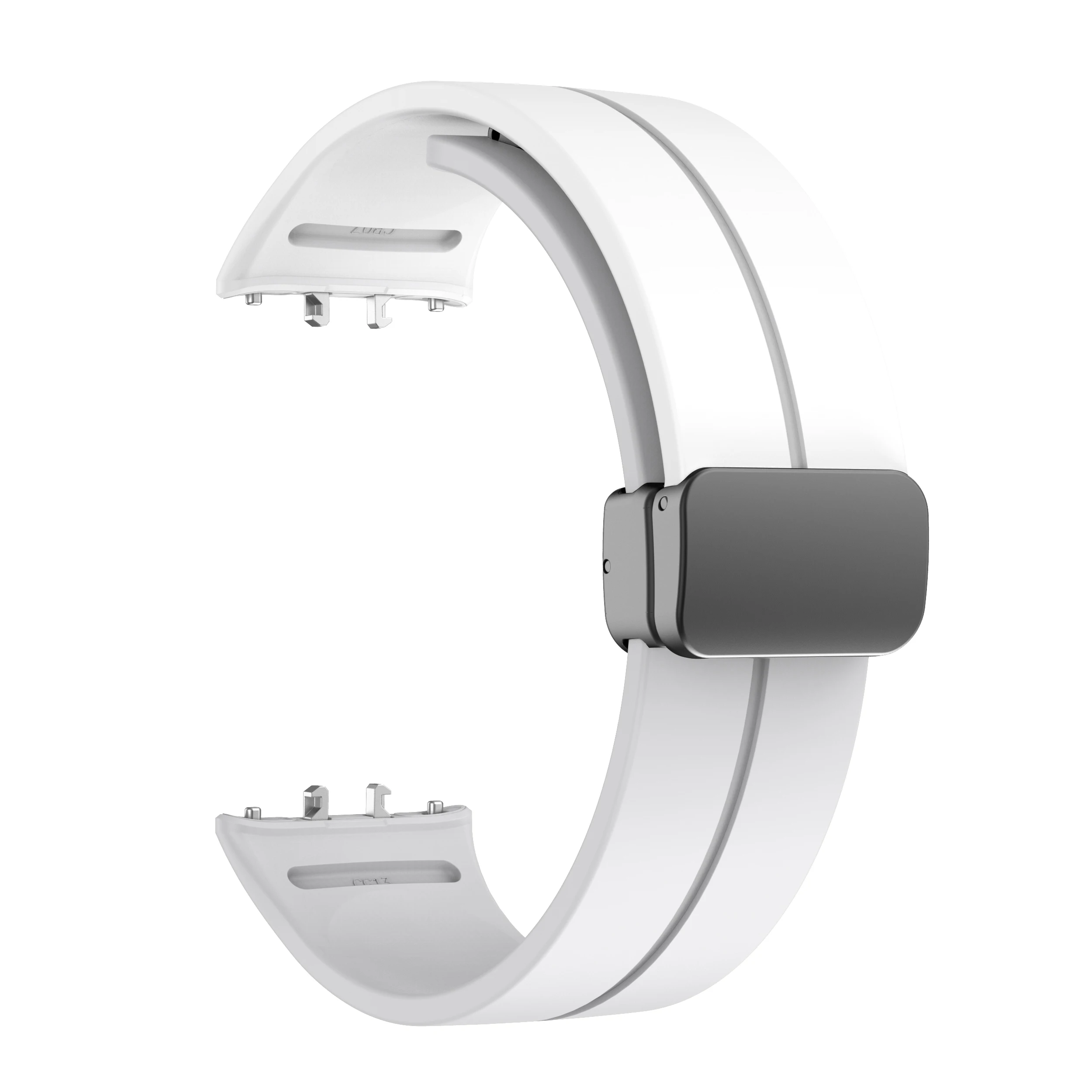 Sport Silikon Band Für Samsung Galaxy Fit 3 Fit 3 SM-R 390 Magnetische D Schnalle Armband Armband Ersatz Zubehör – Detail 1