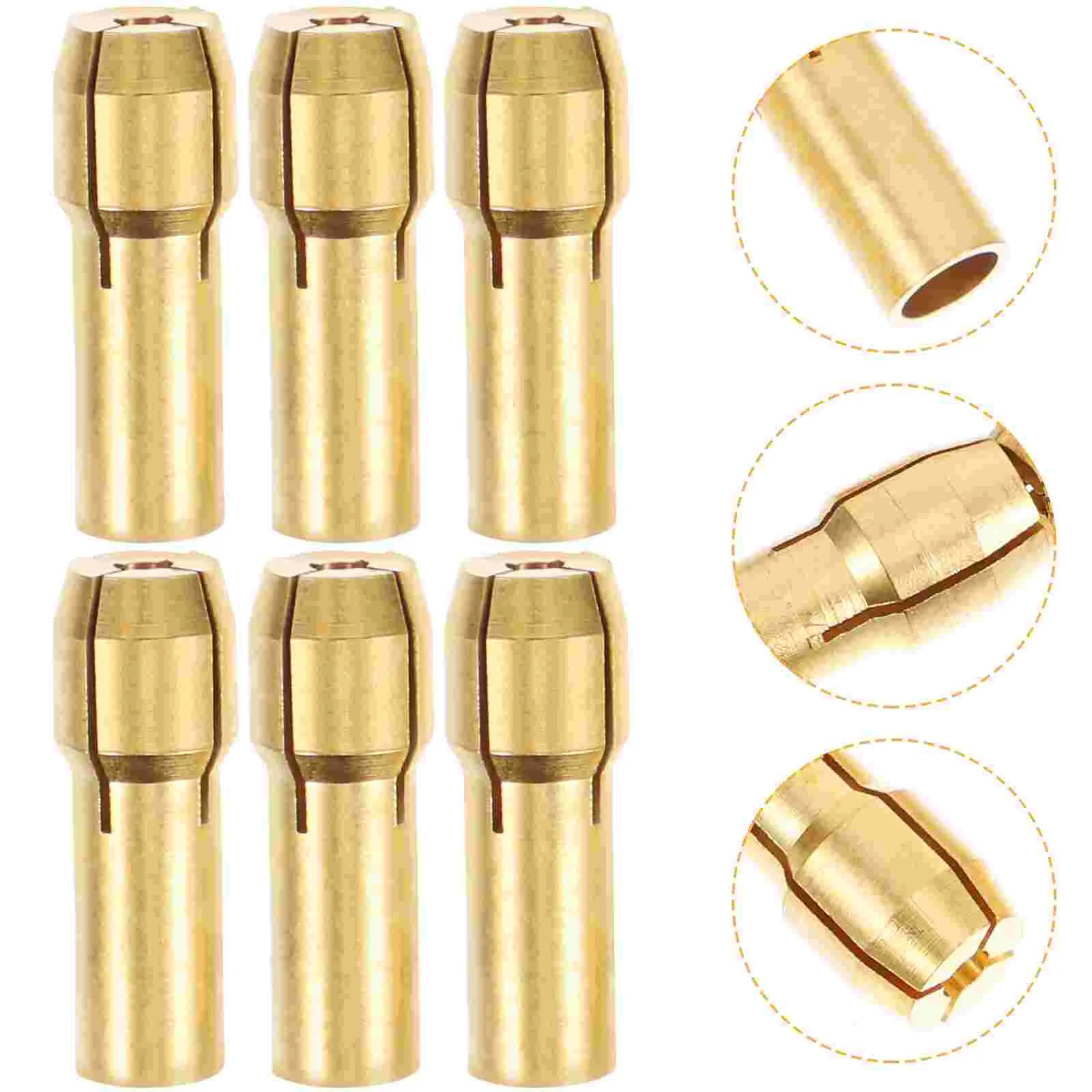 

10 Pcs Rotary Tool Collet An Fittings Quick Release Grinding Machine Clamping Cordless Power Tools for Die Grinder Replacement