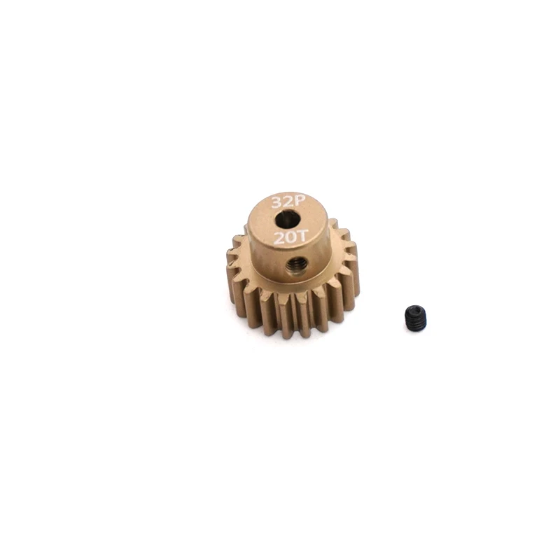 32DP M0,8 3,175mm 24T 23T 22T 21T 20T 19T 18T 17T 16T 15T 14T 13T 12T Metallgetriebe für 1:10 Traxxas RC LKW Auto 3650 3660 Motor – Detail 20