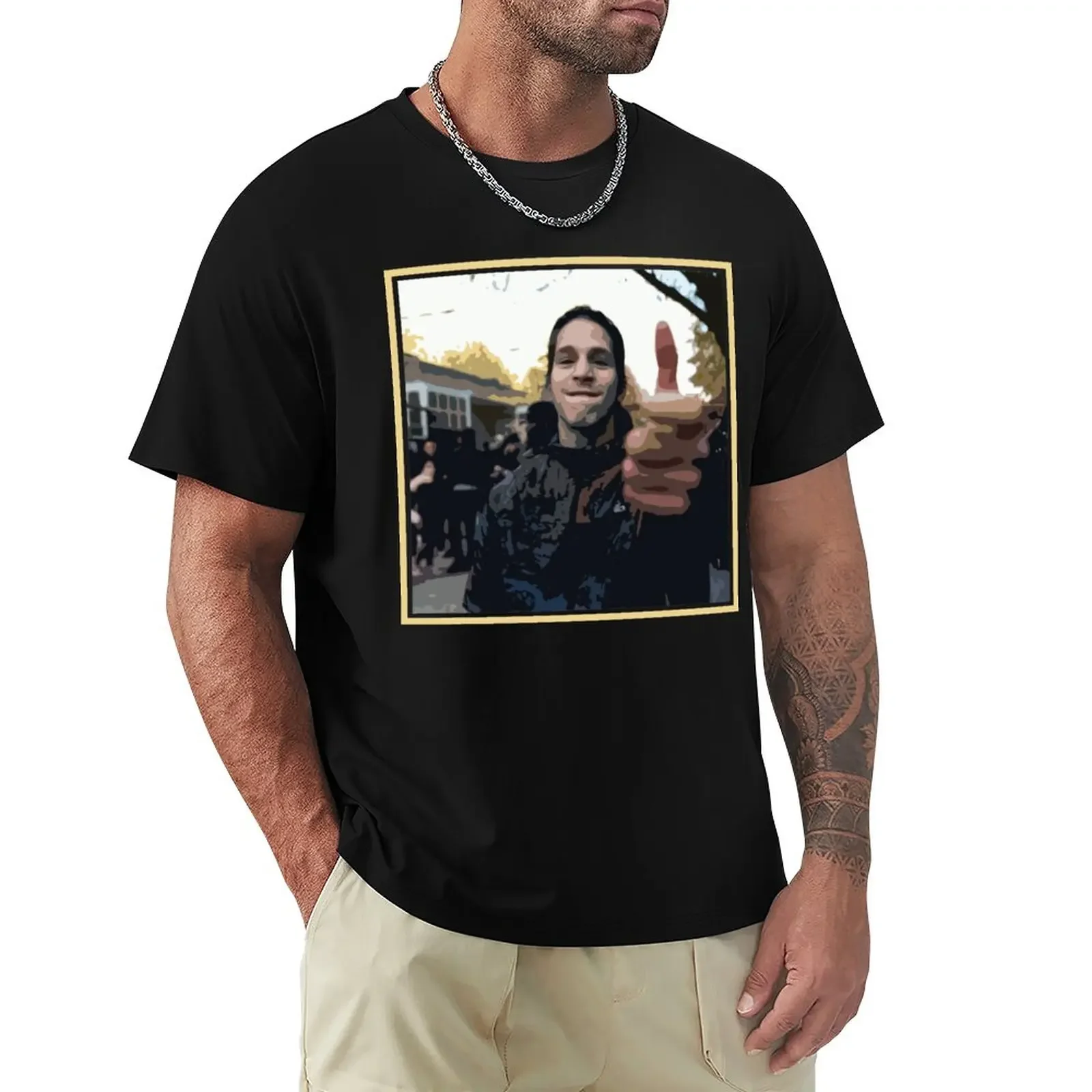 T-Shirt Moha La Squale Ad Asciugatura Rapida Per Un Ragazzo Abbigliamento Estetico Doganale Magliette Aderenti Per Uomo