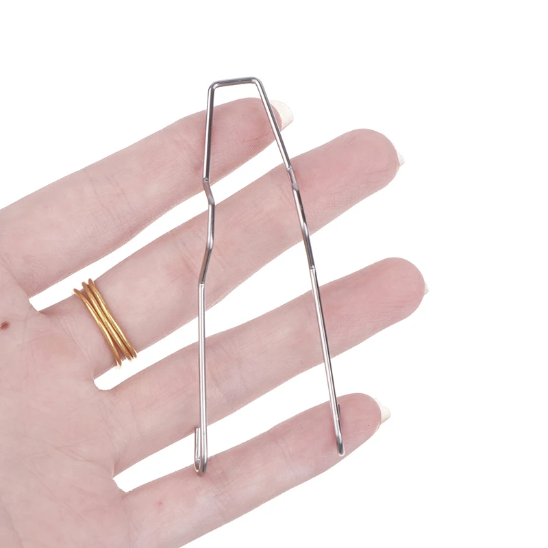 Metal Headlight Bulb Spring Clips 6* For H1 H3 H4 H7 Car headlight spring clips