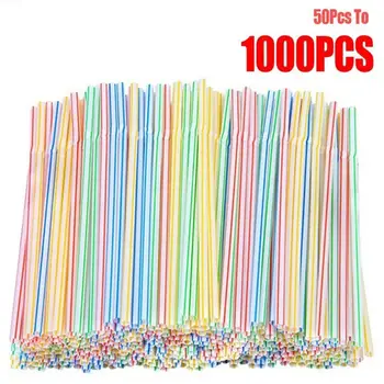 Multicolor Drinking Straws 1