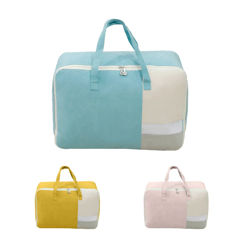 

Travel Storage Bag Clothes Blanket Quilt Closet Coat Storage Pouch Cabinet Organizers Dustproof Home Organizer Box Pouches