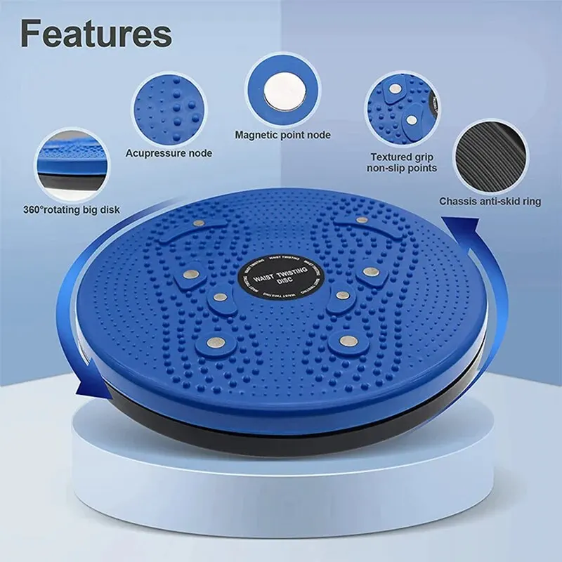 Magnet Waist Twisting Disc Fitness Balance Board Weight Lose Trainer Magnetic Massage Wriggling Plate Twister Exercise Equipment waist twisting disc,balance board,muscle training disc