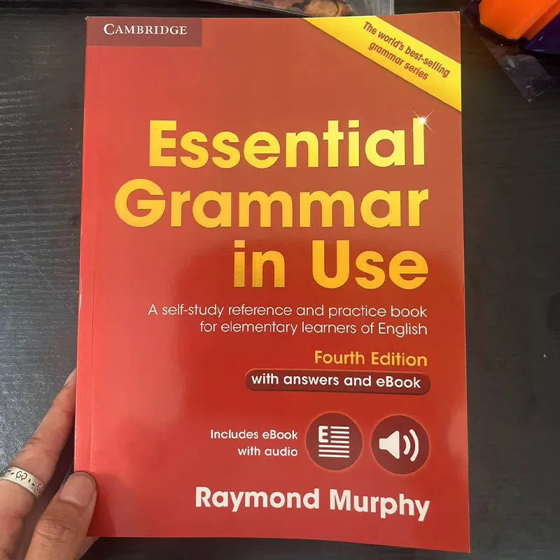 3books Cambridge Elementary English Grammar Advanced Essential English Grammar in Use English Test Preparation Professional Book