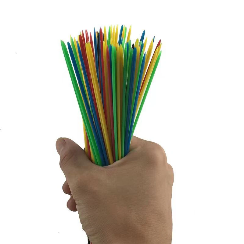 150PCS Plastic Pick Up Sticks Game For Kids Montessori Learning Toys Classroom Supplies Teaching Juego Didáctico Para Niños 2