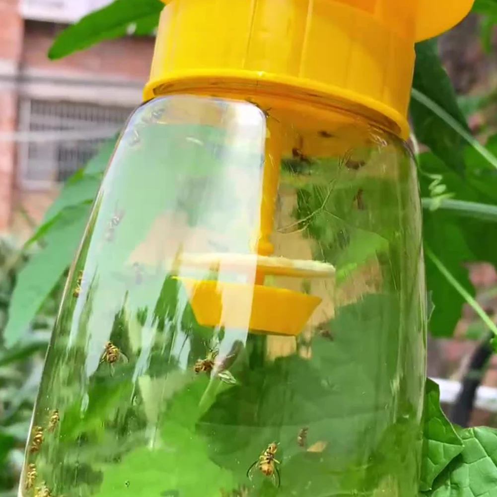 Fruit Fly Trap Killer Fruit Fly Mosquito Trap with Hanging Hole Insect for Orchard Insect Pest Control