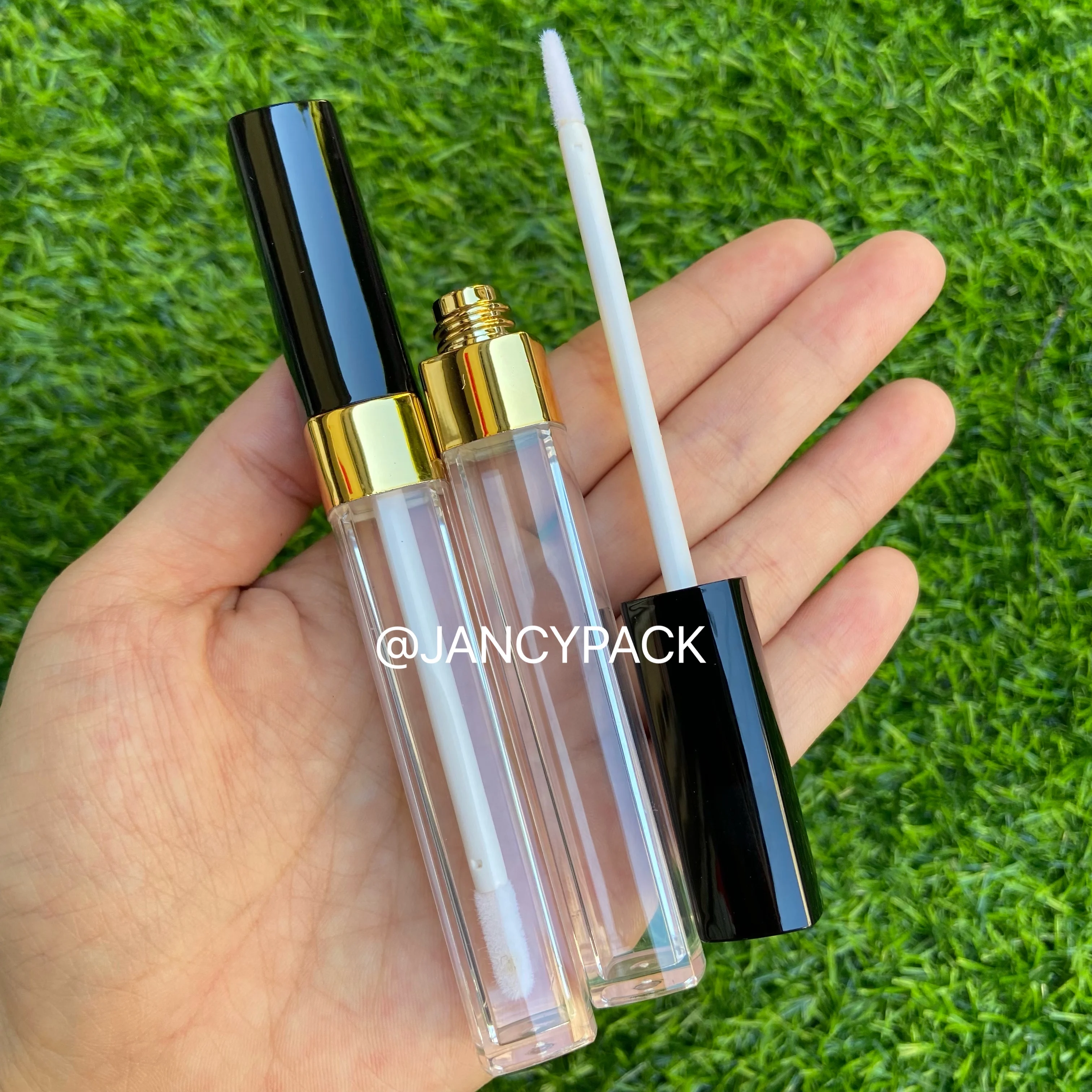 

Квадратная пустая бутылка для помады, тюбик для блеска для губ, тюбик для бальзама для губ, контейнер для блеска для губ, пластиковый элегантный контейнер для жидкой помады