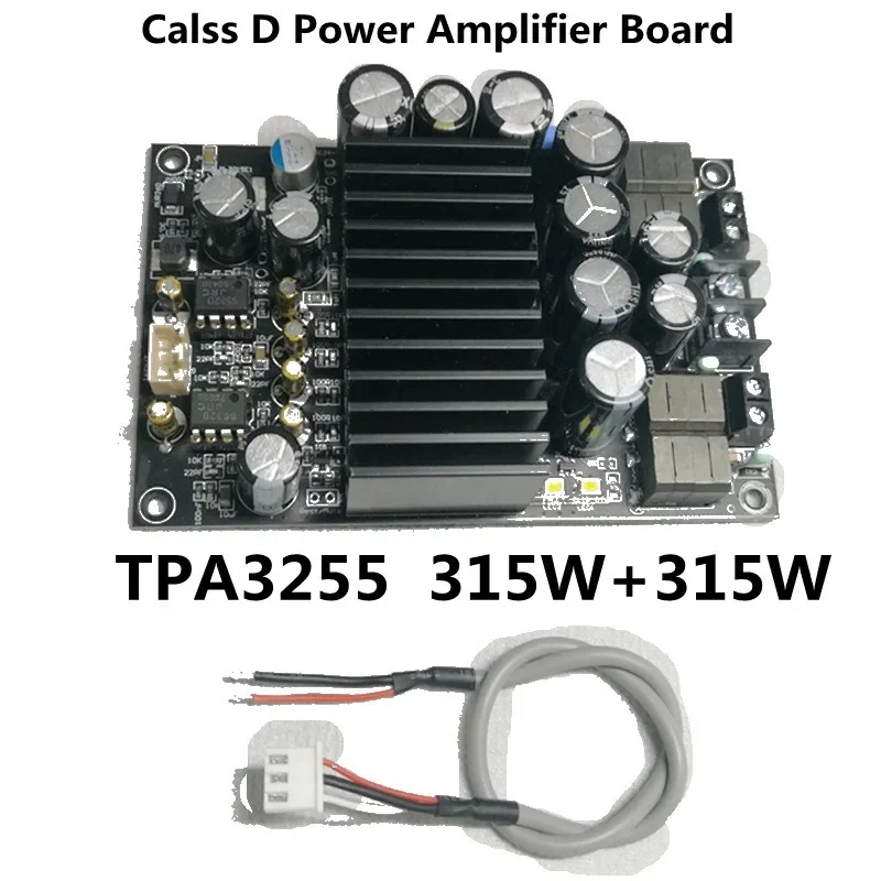 

TPA3255 Fever HIFI Digital Power Amplifier Board High Power 2.0 Channel Stereo 600W HIFI