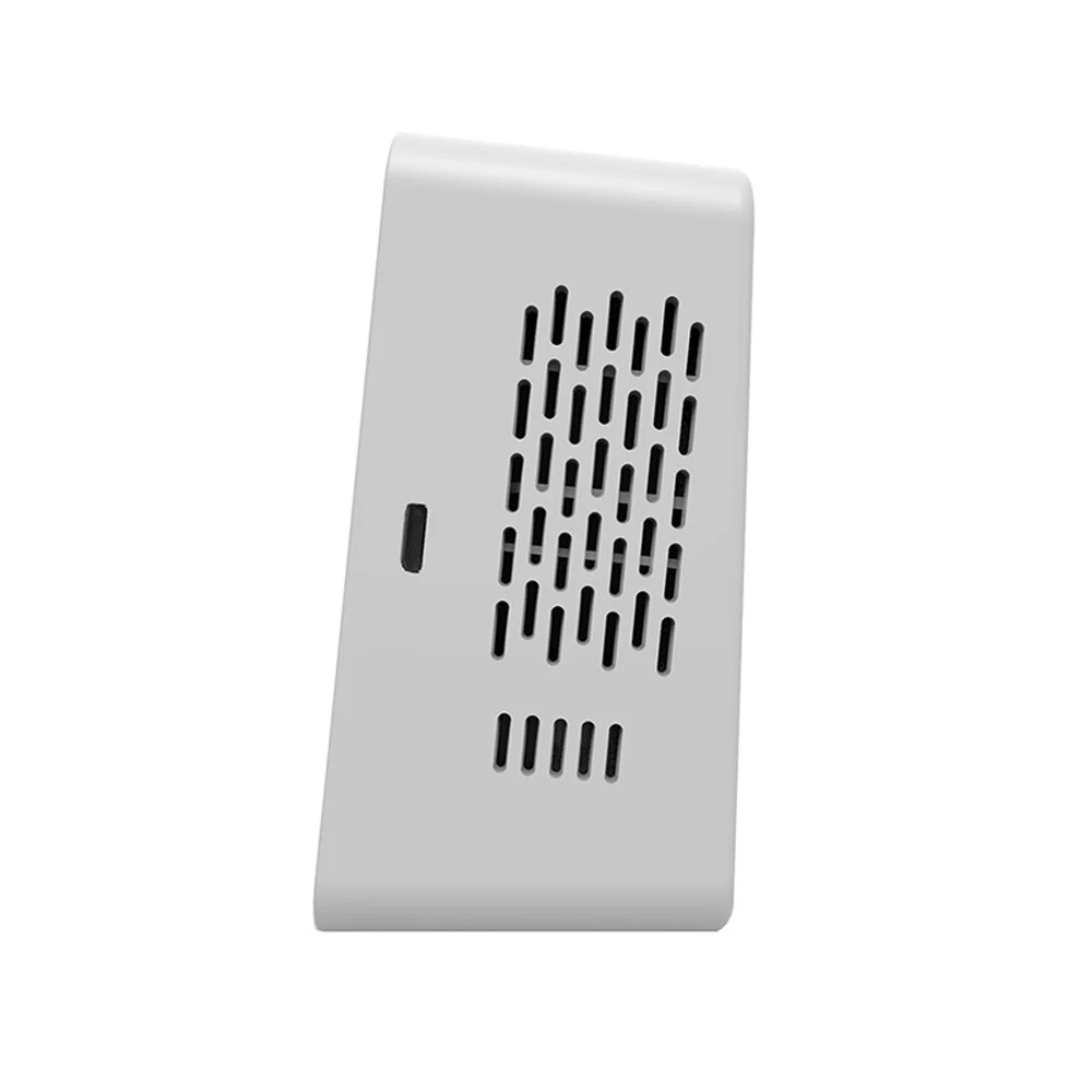 투야 와이파이 공기질 모니터, PM2.5, CO2, TVOC, HCHO, 온도 습도, 시간 날짜 주 디스플레이, 공기질 감지기, 6 in 1