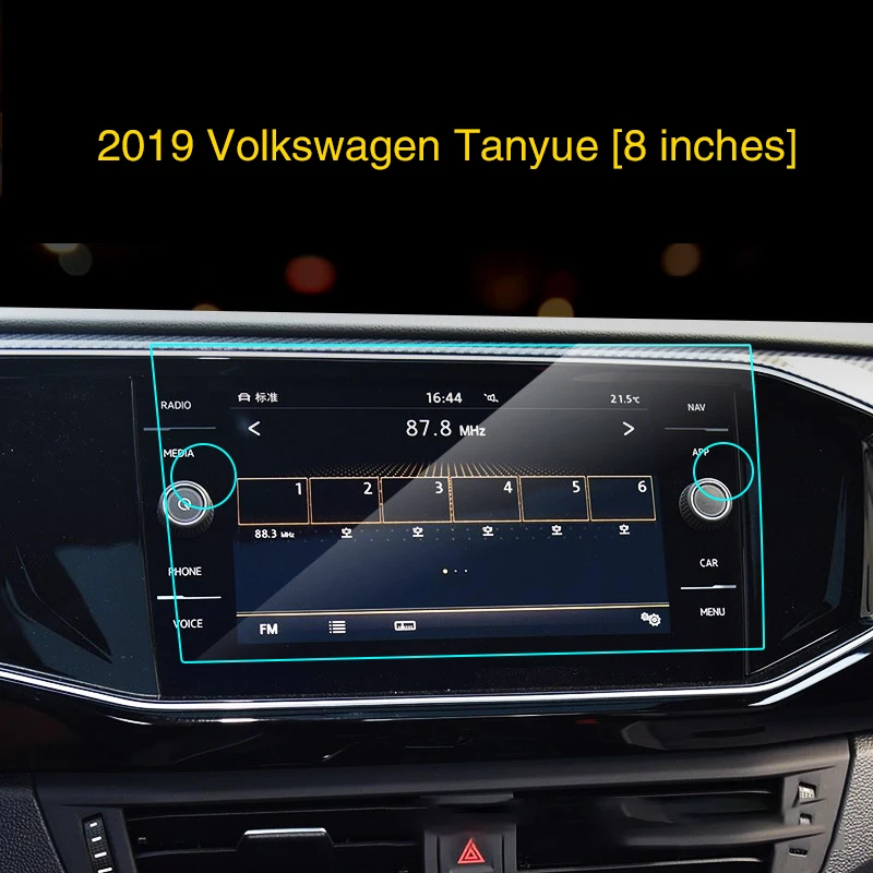 Защитная пленка из закаленного стекла для Volkswagen Tanyue 2019-2023 VW, автомобильные аксессуары Защитная пленка из закаленного стекла для Volkswagen Tanyue 2019-2023 VW, автомобильные аксессуары