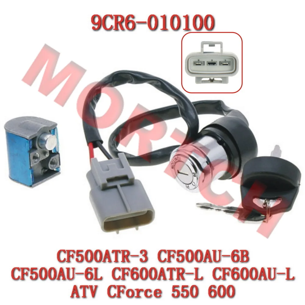 Switch Lock Assy 9CR6-010100 Ignition Key For CFMoto CFORCE 520 550 625 ...