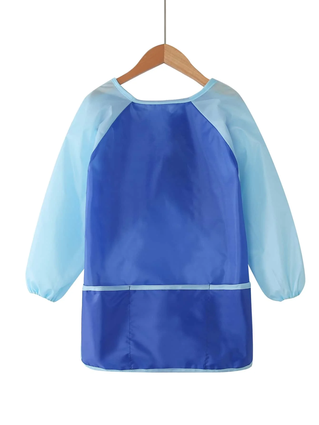 Bview Art Tablier de peinture imperméable pour enfants, blouse à manches longues