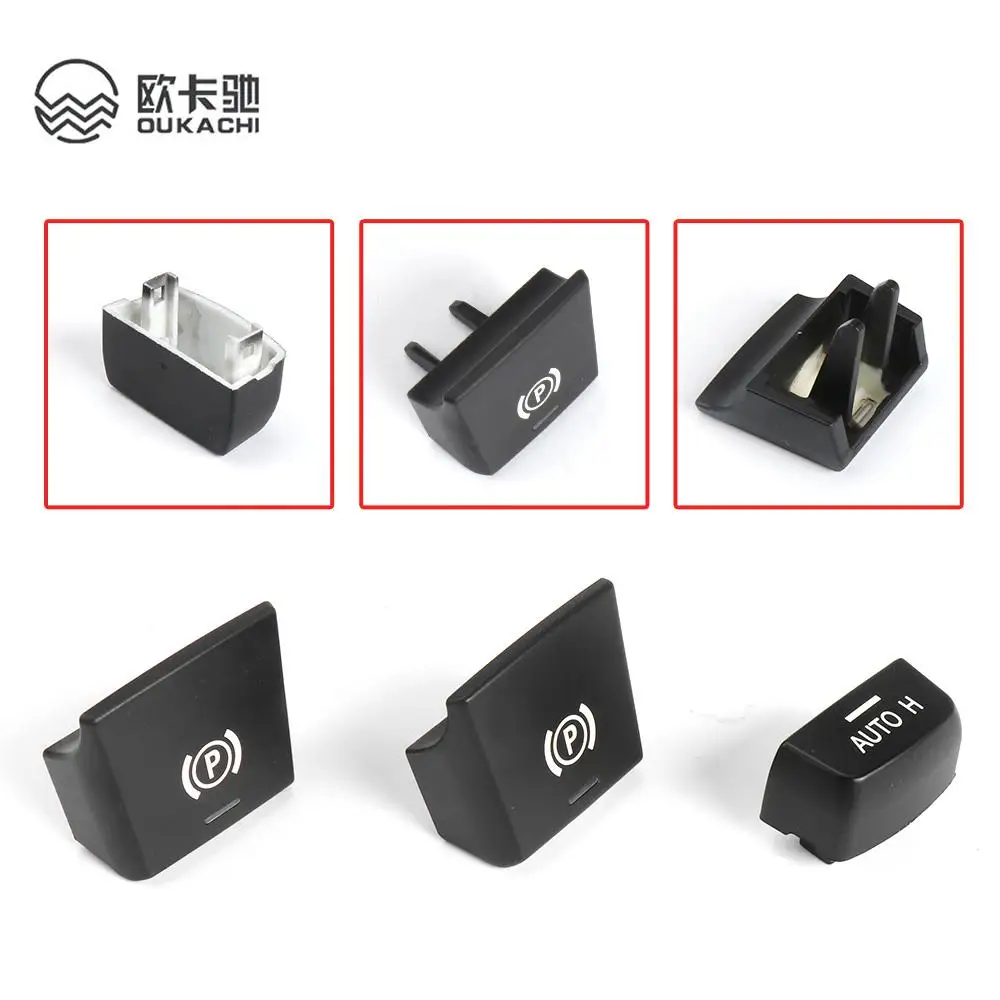 Electronic Parking Brake Switch Auto P Button Switch Cover For BMW 5 7 F01 F02 F07 F10 F11 F18 F30 520 523 730 2009-handbrake switch cover,handbrake button cover