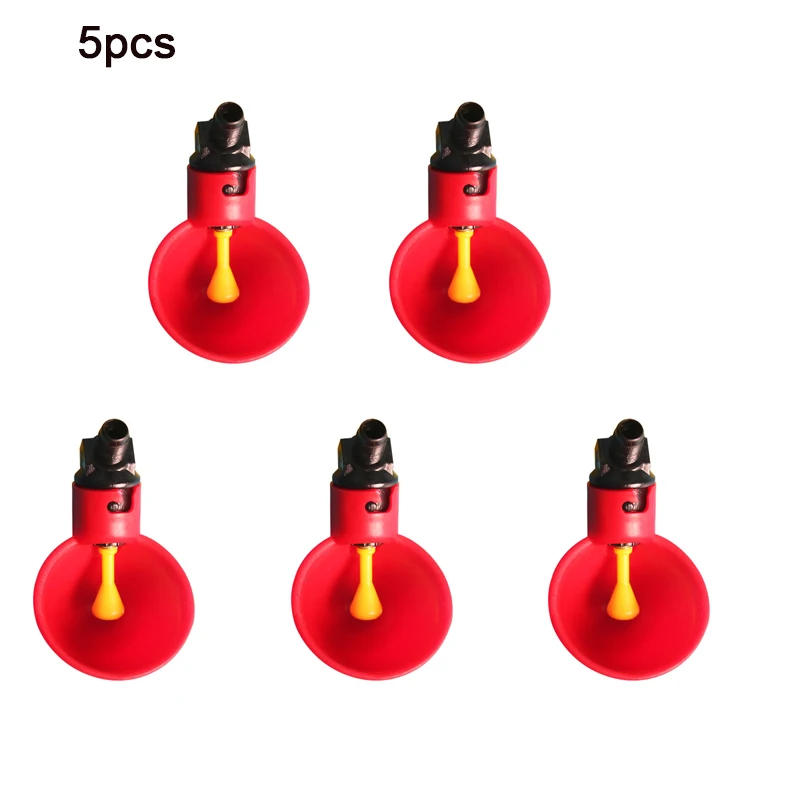 

5/10 шт., пластиковые чашки для полива кур