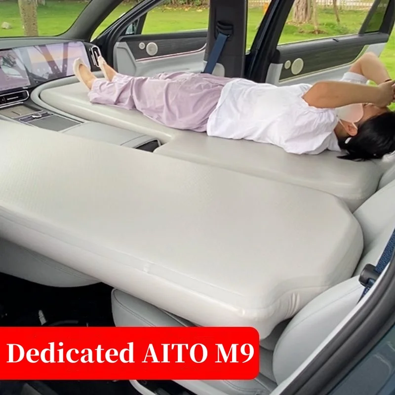 AITO M9 Automotive Inflatable Mattress Camping Travel Car Sleeping Mat Rest Mattress Eco friendly PVC Travel Sleeping Artifac