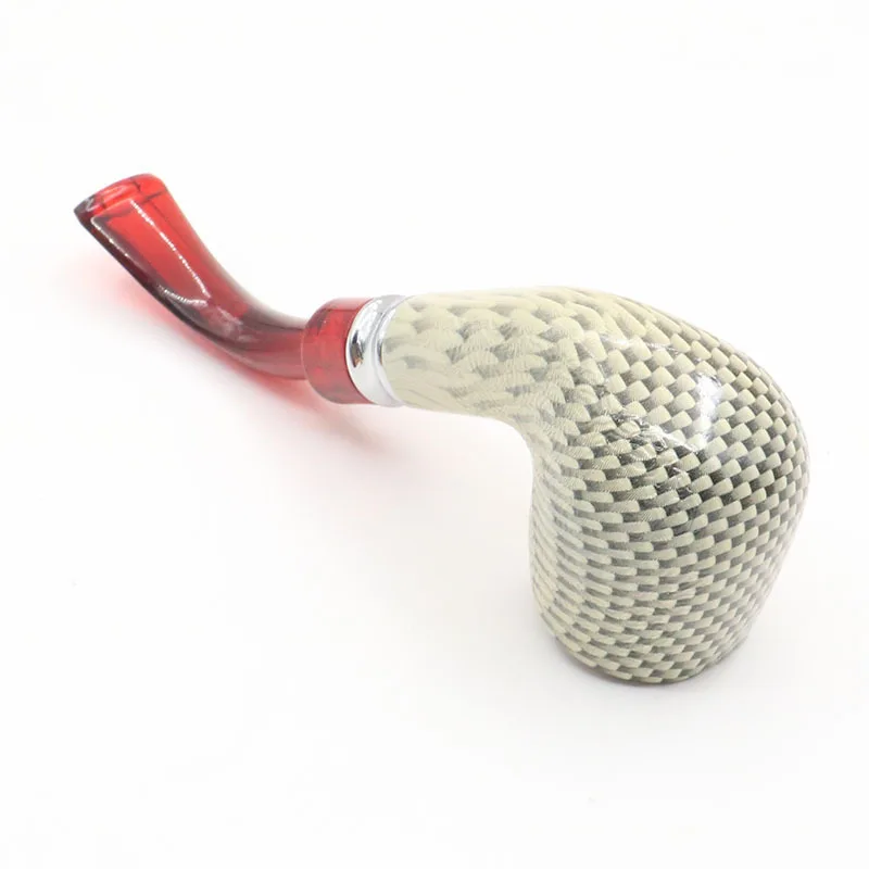 Detachable Resin Snake Grain Pipe Filter cigarette holder Smoking Pipe Tobacco Cigarettes Cigar Pipes Gift