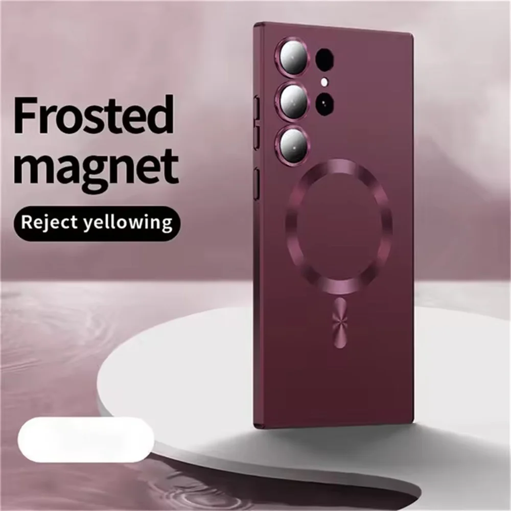 Magnetic Wireless Charging Matte Case