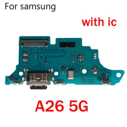 Universal Micro USB Charging Port Flex Cable with Microphone Board (A 26 5G)