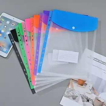6/12 Pacchi di Cartelle Organizer A4, Cartelle Espandibili con Buste in Plastica, per Scuola, Ufficio e Casa