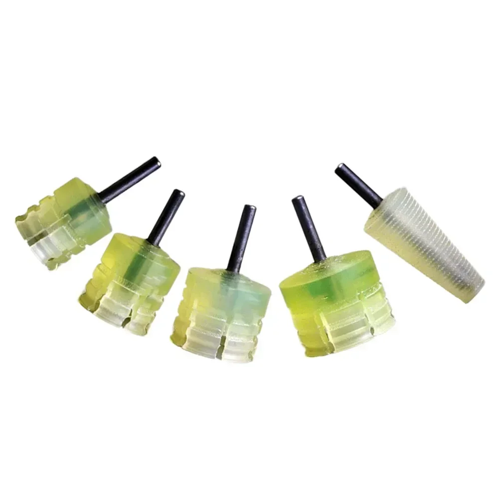 1PC Agate Jade Ring Fixed Rod Polishing Tools Grinding Conical Sleeve Fixing Process Air Tools Accessories jewelry polisher
