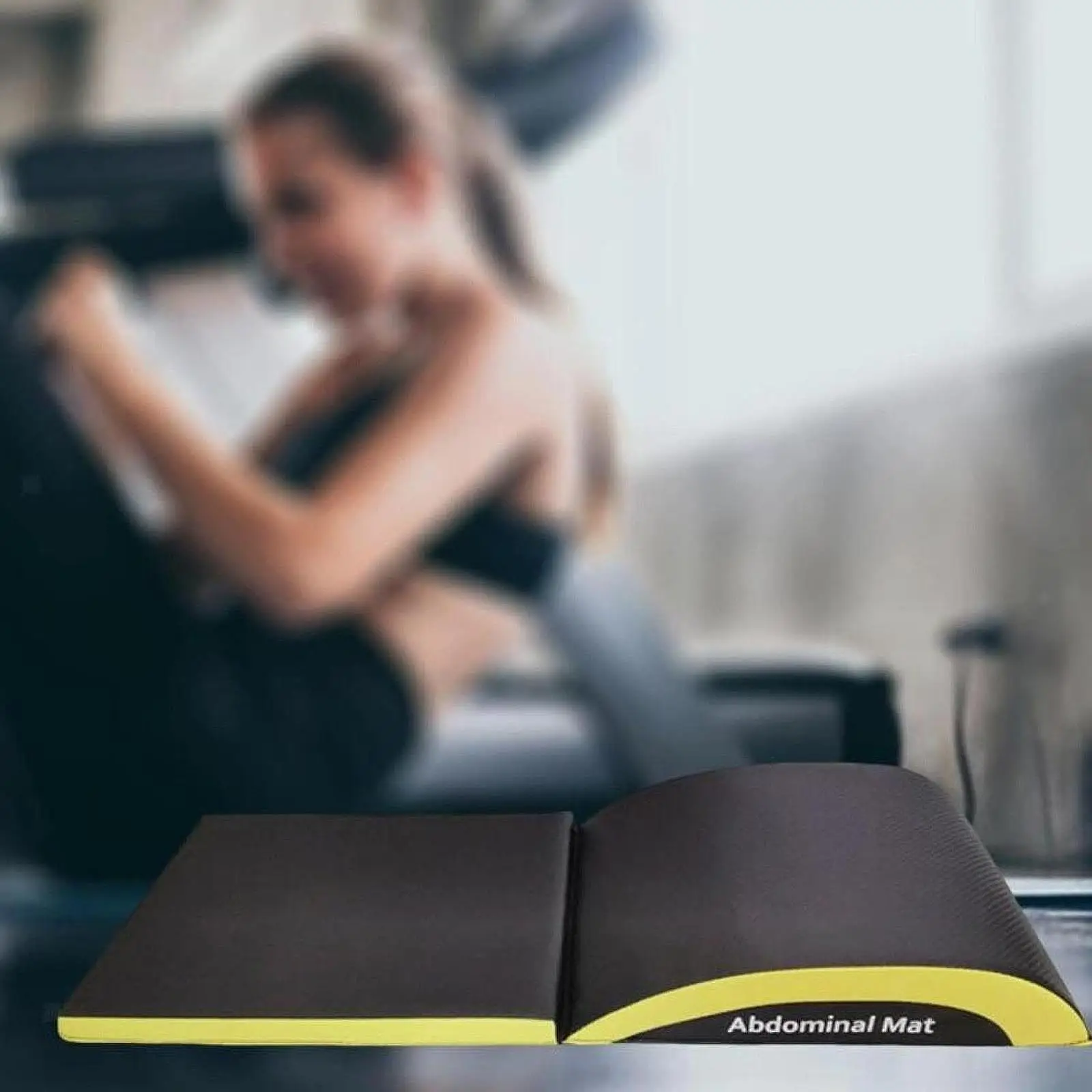 Ab Exercise Mat Abdominal Mat for Men Women Premium Stretch Muscles Lumbar