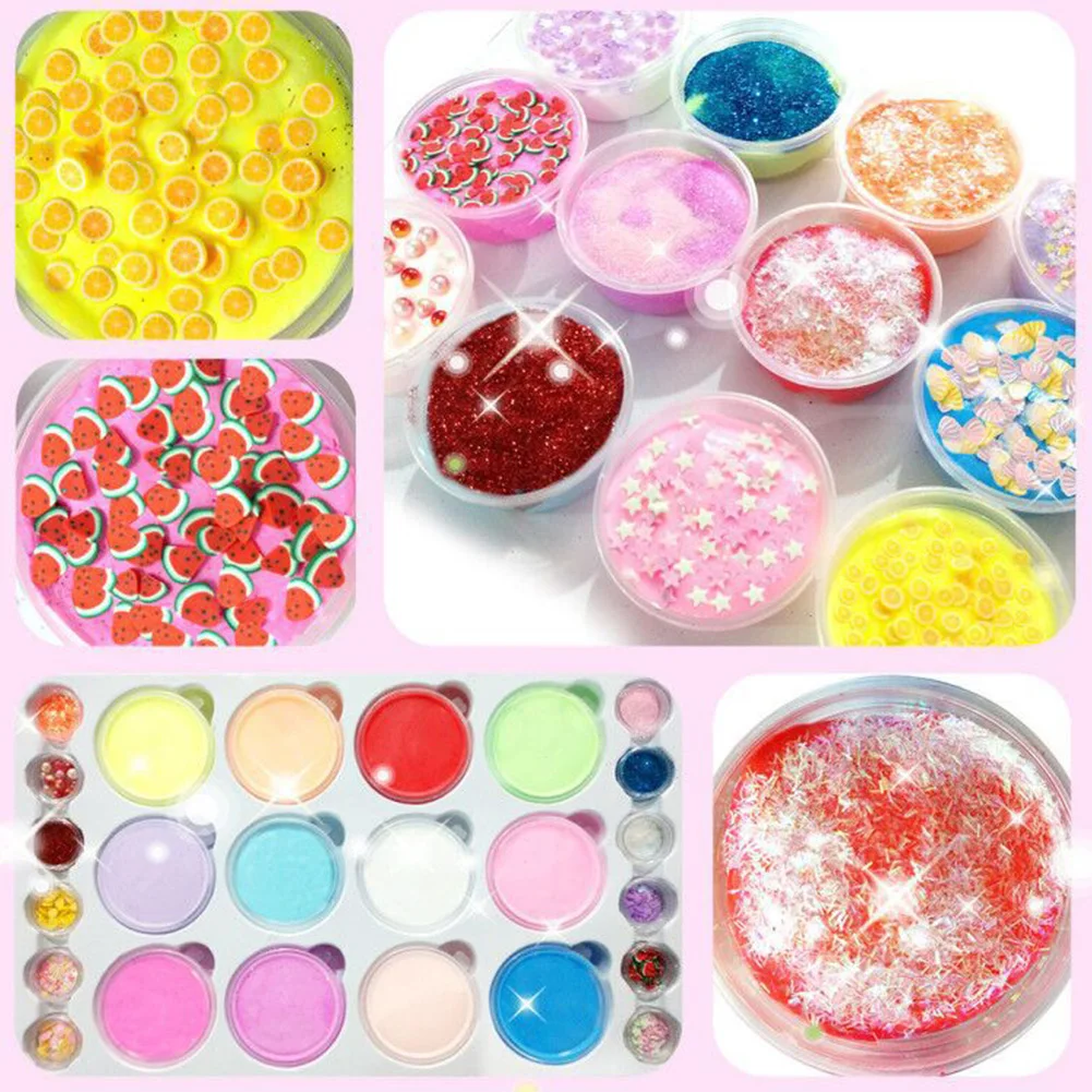 Slime Advent Calendar Christmas Advent Calendar DIY Slime Kit Xmas Countdown Christmas Gift for Kids