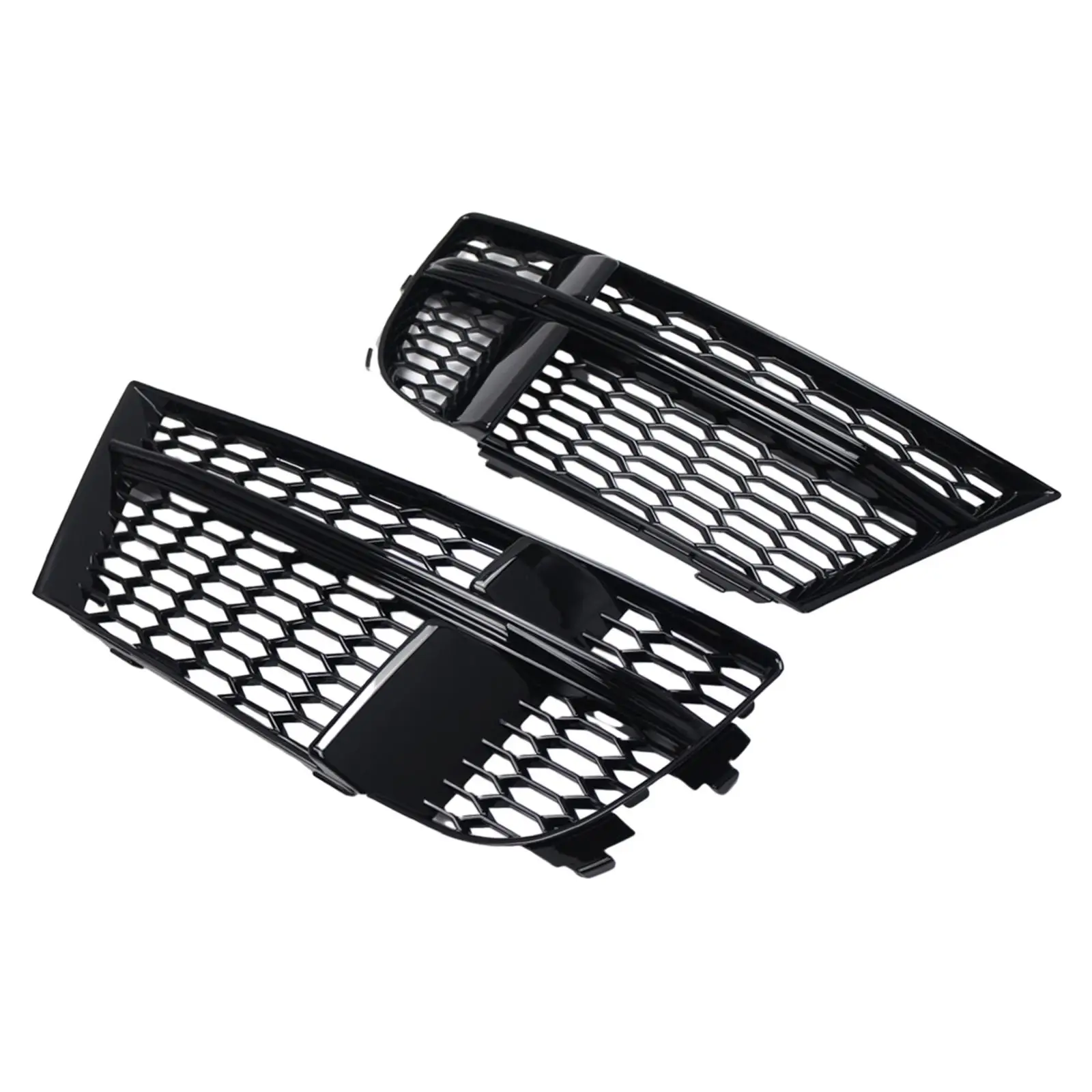 

2Pcs Air Guide Grille Lower Covers Grill Sturdy Lightweight Honeycomb Mesh Grille for A3 Easy Installation Replace Parts