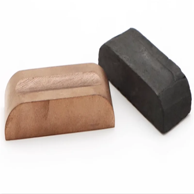 Crane Gantry Sliding Contact Wire Collector Blade Graphite Copper Carbon Brush Block