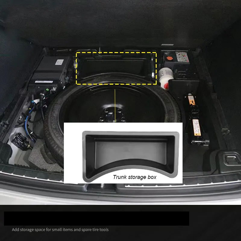 For Volvo XC60 trunk storage box, spare tire storage box, additional