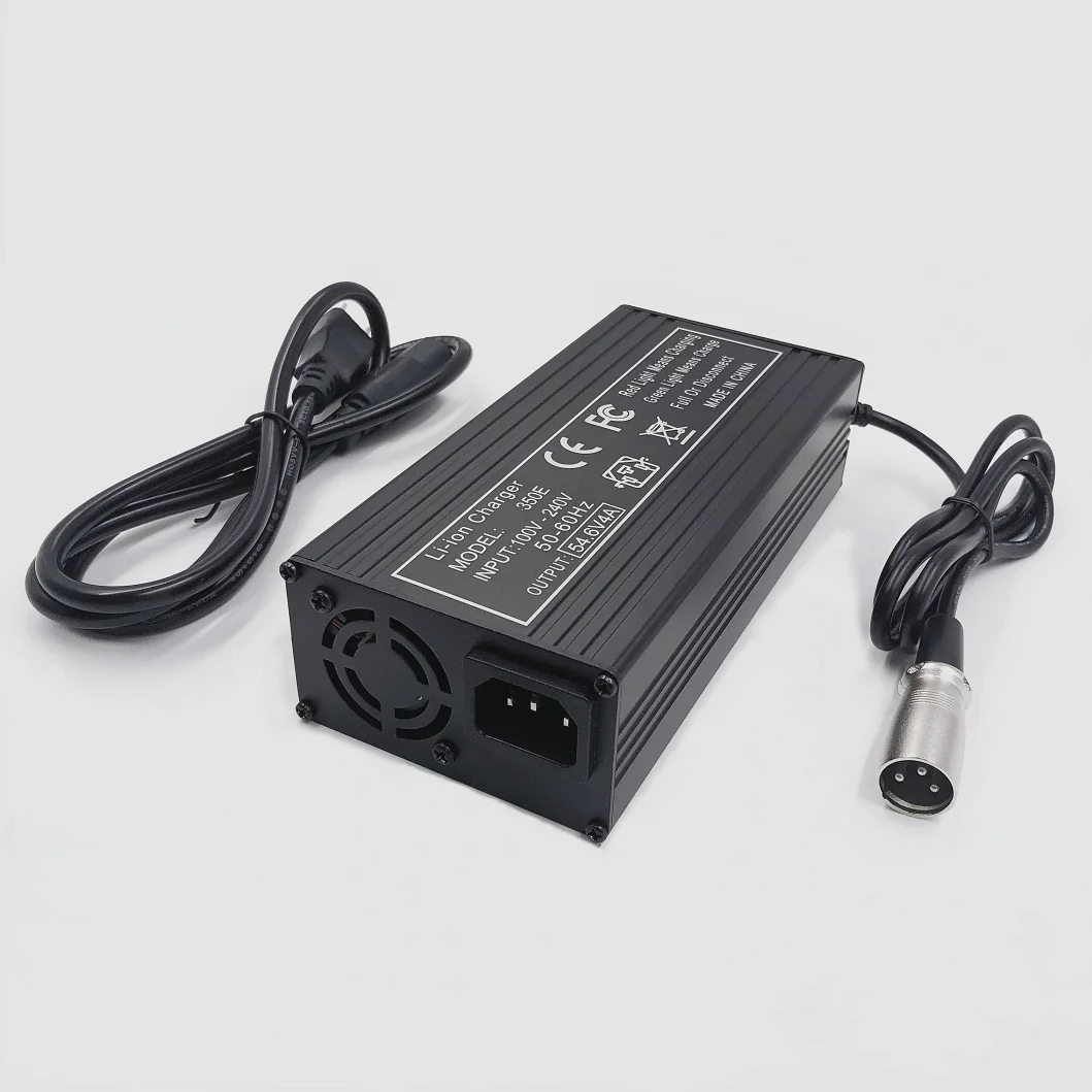 48V Fast Charger 54.6V4A/5A For 13S 48V lithium Battery XLR Connector With Fan Metal Shell charger adapter,battery charger,fast charger,battery charger adapter