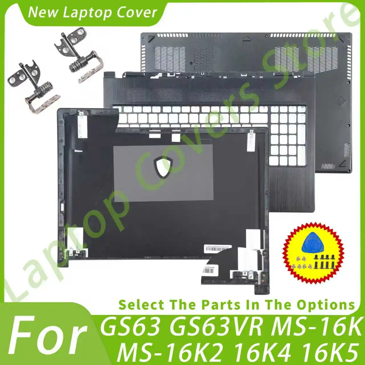 GS63 GS63VR MS-16K1 MS-16K2 MS-16K4 MS-16K5 뒷면 커버..
