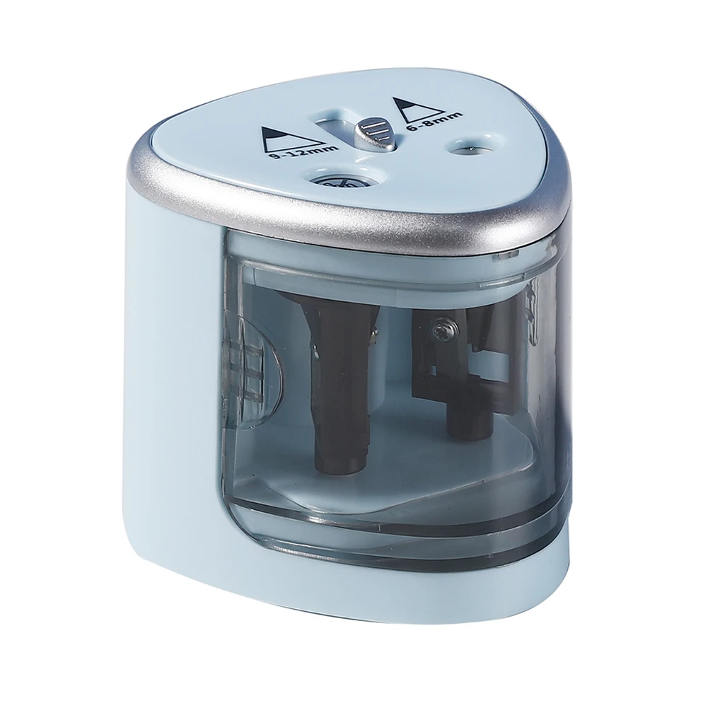 

Автоматическая электрическая точилка для карандашей с 2 отверстиями, 6-8 мм/9-12 мм