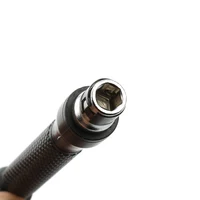 L type 1/4 hexagon screwdriver bit 90 ° double-end handle black 6.35mm wrench tool 5