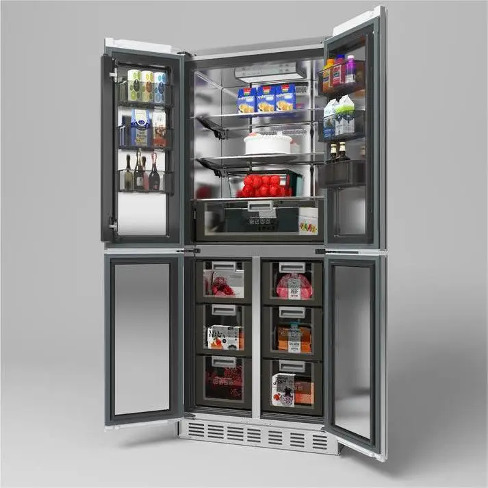 2025 BCD-355WQB Best-Selling Built-In Refrigerator-Freezer - 355L Home Appliance with Premium Cooling Performance - Image 3