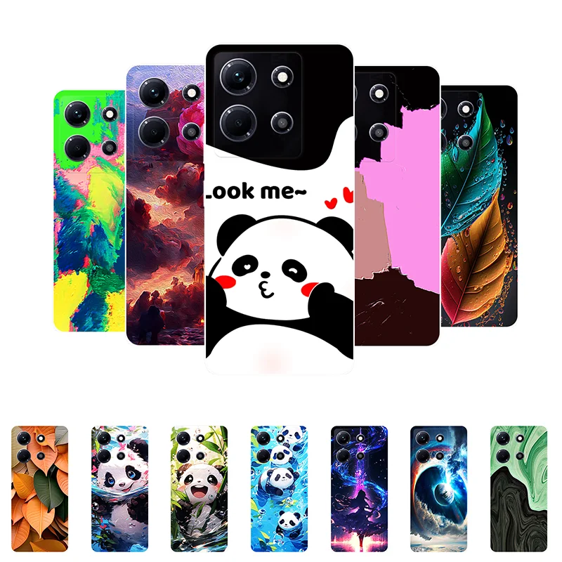 Per Infinix Note 30 Custodia Vip Custodia In Silicone Lovely Panda Tpu Cover Morbida Per Infinix Note 30 Vip X6710 Custodie Posteriori Note30 Vip Etui
