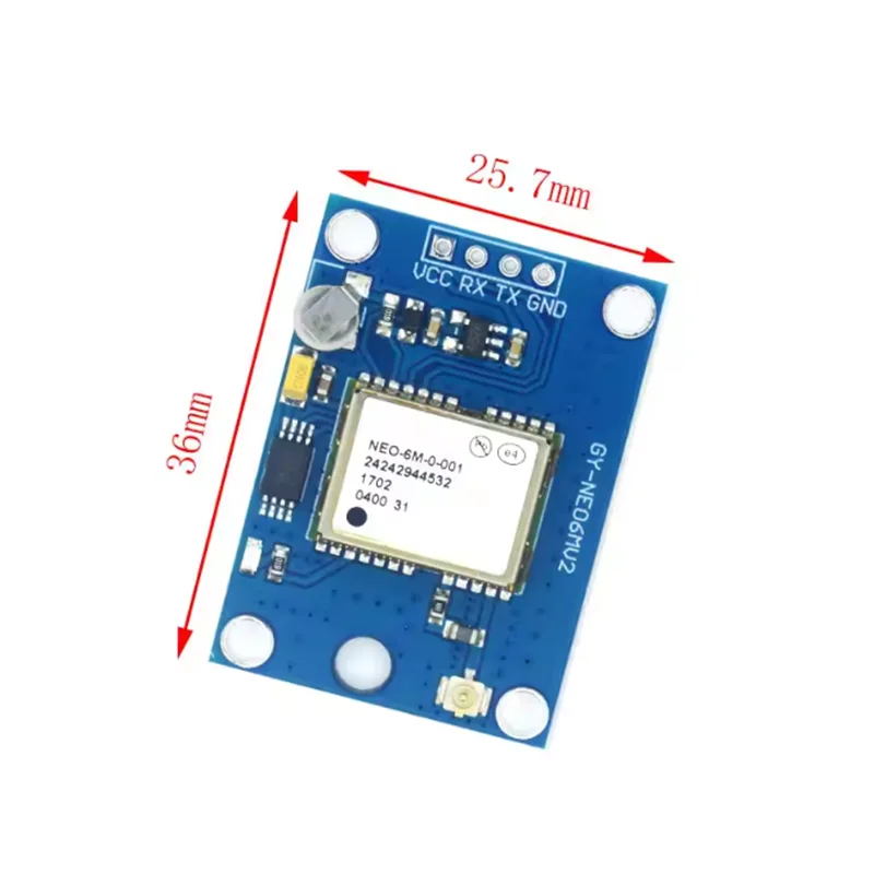 GY-NEO6MV2 GY-NEO7MV2 GY-NEO8MV2 NEO-6M NEO-7M NEO-8M GPS 모듈(비행 제어 EEPROM 포함) MWC APM2.5 아두이노용 대형 안테나