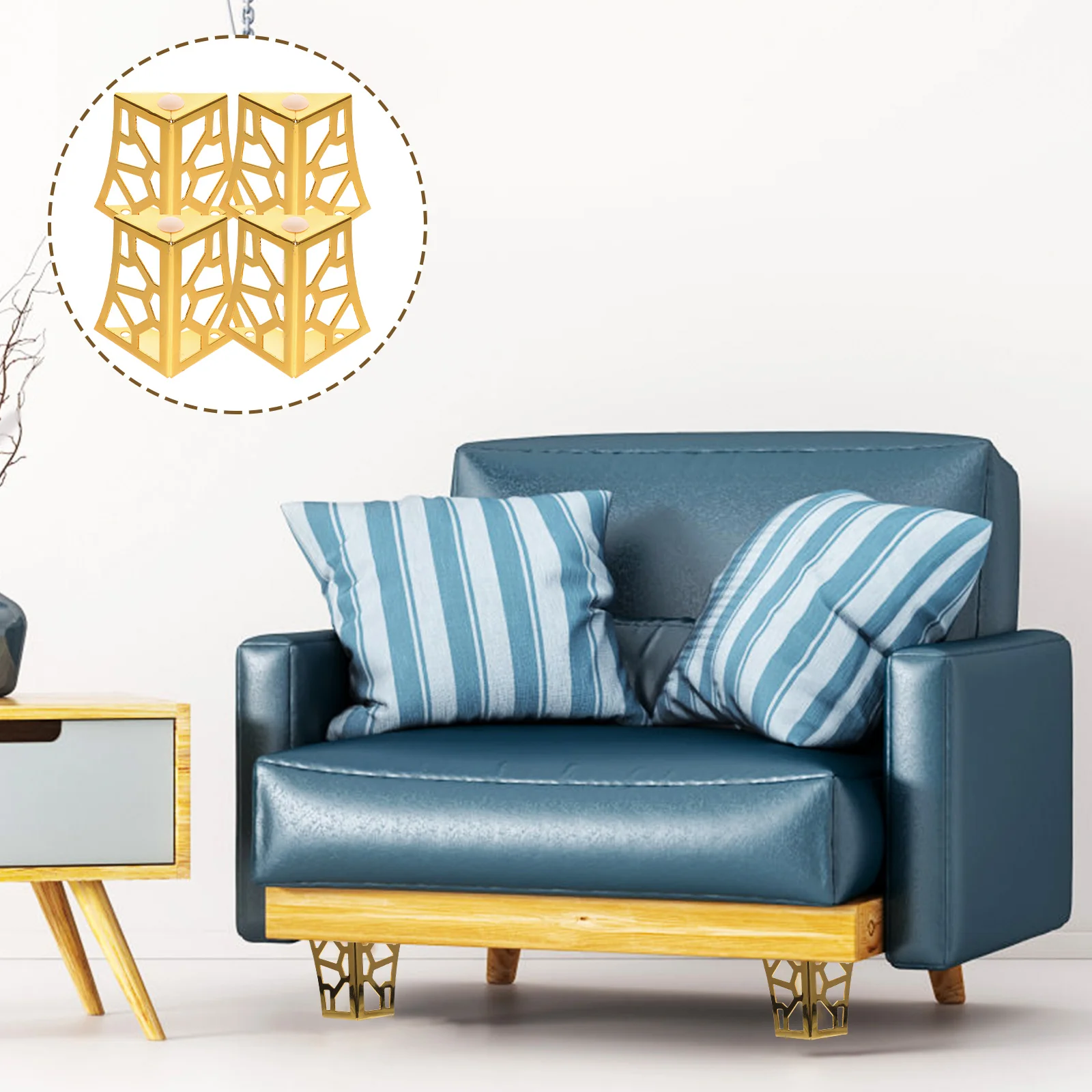 

4 шт., металлические ножки для мебели, стула