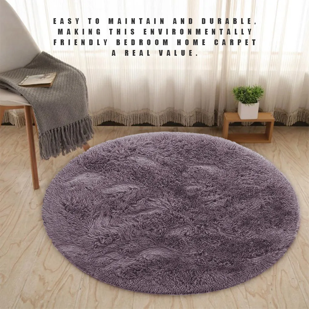 

12300 New Nordic Tie-Dye Carpet Wholesale Plush Mat Living Room Bedroom Bed Blanket Floor Cushion for Home Decoration
