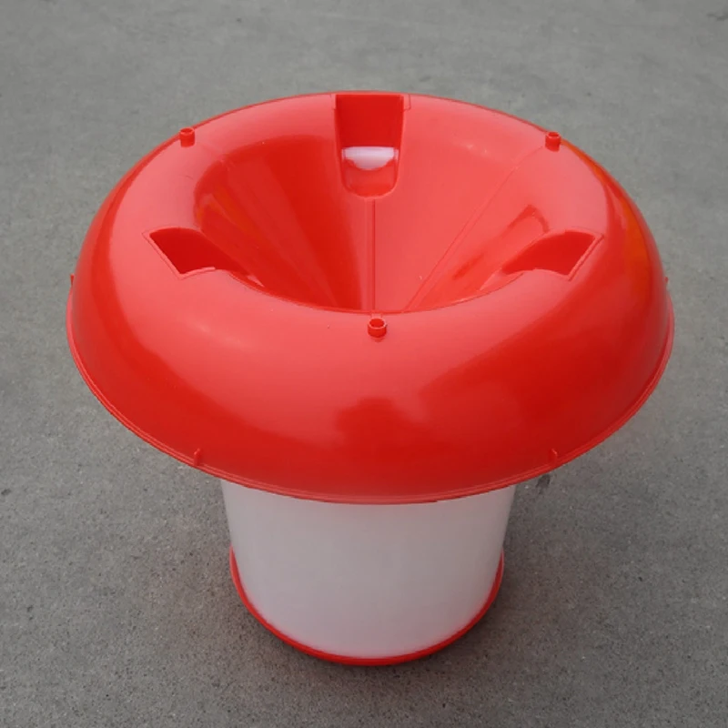 12KG Chicken Drinker Plastic Feeder Bucket Feeding Cup Farm Animals Poultry Farming Tool