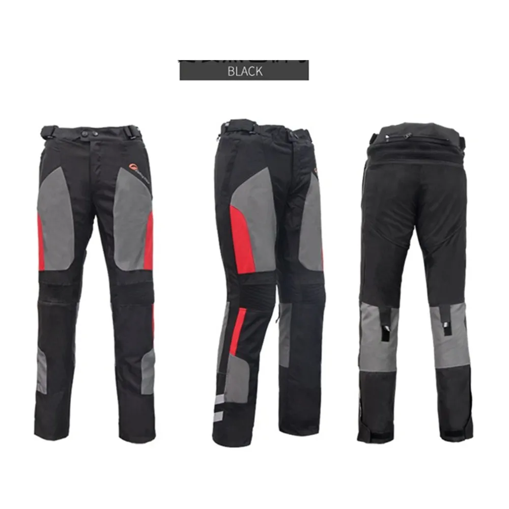 Calça masculina de motocicleta, à prova d'água,