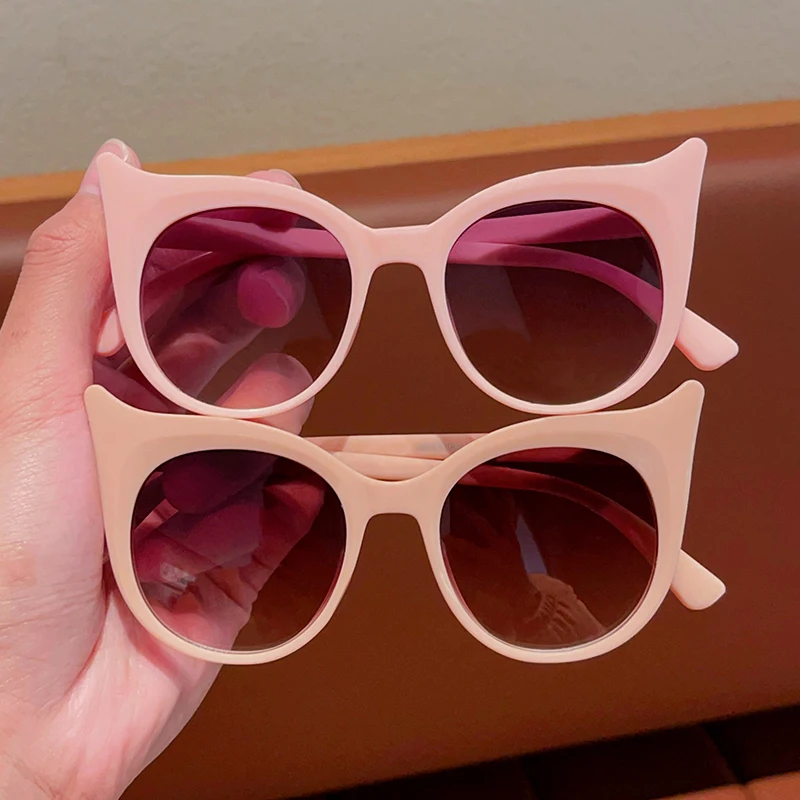 New Children Simple Little Devil Cute Sunglasses UV400 Girls Boys Colors Fashion Protection Sunglasses Kids Sun Glasses kids sunglasses children sunglasses