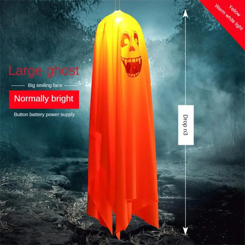 

LED Halloween Hanging Ghost Lamps Chandelier Pumpkin Girl Night Light Atmosphere Lights Horror Ghost For Party Halloween Decor