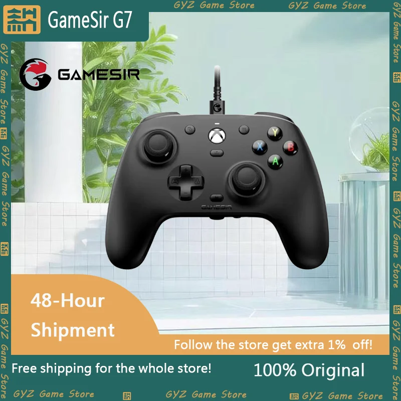 

GameSir G7 Xbox Wired Microsoft Licensed Game Controller for Xbox Xbox X-Series S-Series Xbox One Console ALPS Hall Effect Stick