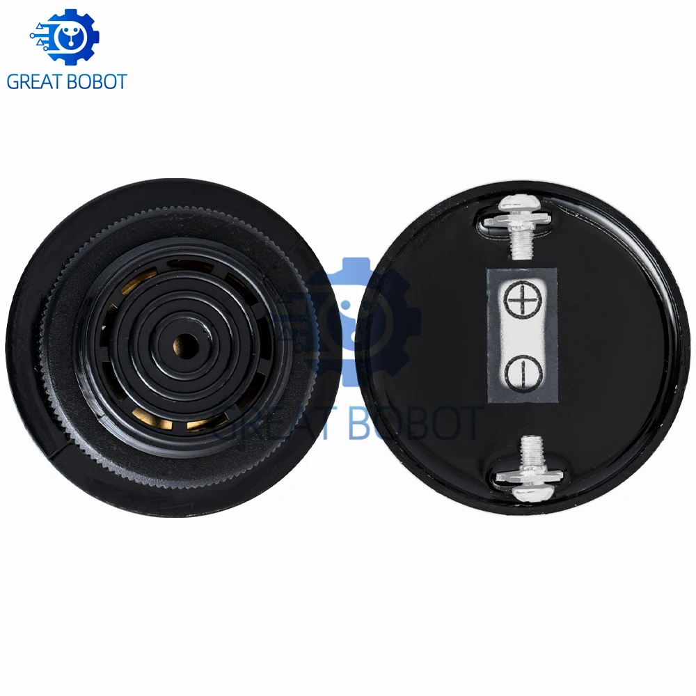 BS M380 액티브 버저 12V 24V 4310 압전 DC 스피커 자동차 전용 연속 사운드 음성 SFM380 액티브 버저