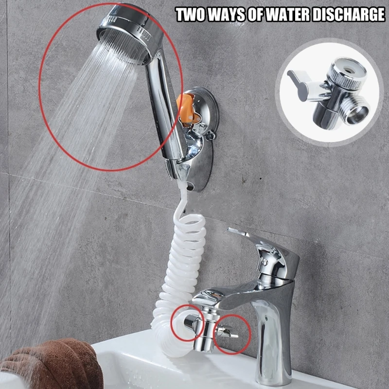Faucet Diverter Valves Faucet Connector Alloy Sink Splitter Sink Splitter for Kitchen and Bathroom