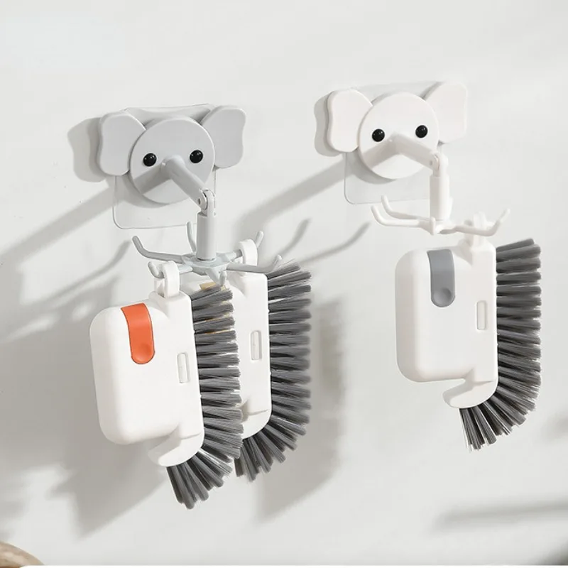 

Three in one detachable window slot brush doors and windows kitchen stove range hood dead corner brush bathroom cleaning brush