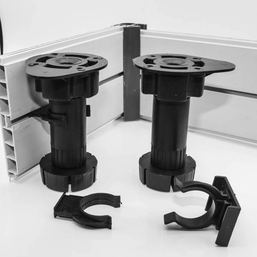 Plastic Plinth Clip 18pcs With Screws Table Heavy Duty Durable Kitchen Kickboard shelf support pegs